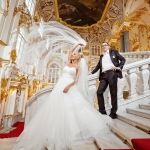 Свадебная фотосессия во дворцах Санкт-Петербурга