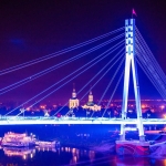 Мост Влюбленных в Тюмени