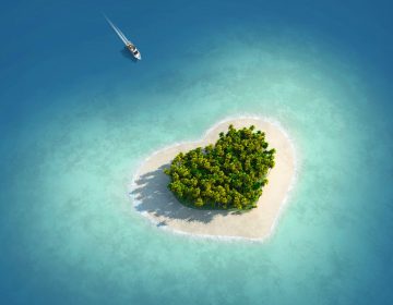 Острова в форме сердца